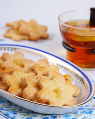 homemade cookies with ginger