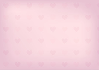 Pink hearts simple background