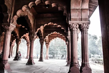 Poster Sawan Pavilion at the Red Fort, Delhi, India © Curioso.Photography