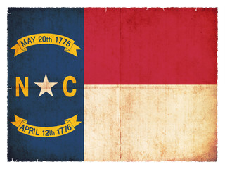 Grunge-Flagge North Carolina (USA) © cmfotoworks