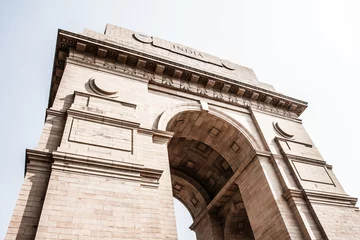 Wandcirkels aluminium India Gate, Delhi. India © Curioso.Photography