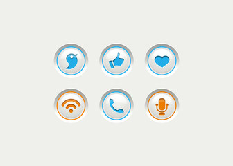 Communication buttons