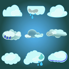 Vector clouds collection