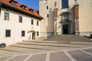 Benedictine monastery in Tyniec - Poland.