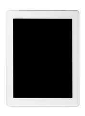 tablet pc isolated on white