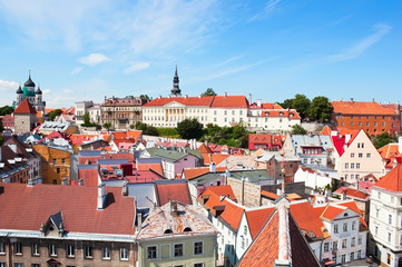 Fototapeta premium Tallinn city