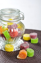sweet jelly candies