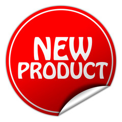 New product sticker