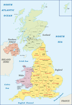 Administrative Geography Of The United Kingdom