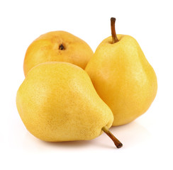 Pear in closeup