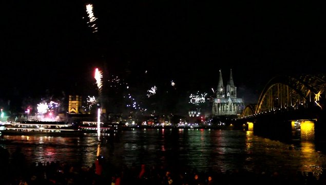 Silvester in K&ouml;ln 2012 / 1213 am Rhein