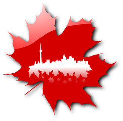 Canada maple leaf