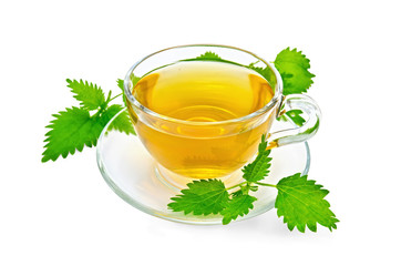 Herbal tea with nettles