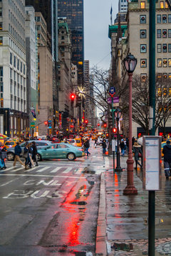 Evening view of the 5th ave