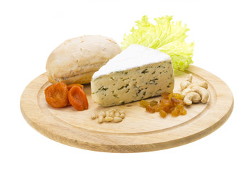 Cheese with mold