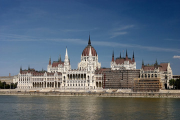 Hungarian parliament in Budapest