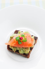 Salmon sandwich