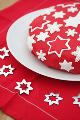 torta decorata con stelle_ Natale