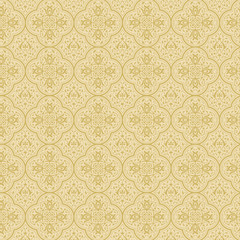 Vintage floral background. Seamless pattern. Luxury background