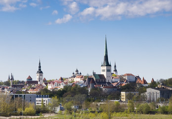 Fototapeta na wymiar Tallinn cityscape