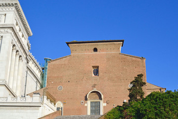Fototapeta na wymiar Bazylika Santa Maria in Aracoeli