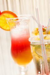 cocktails in the bar