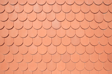 seamless texture of brown roof