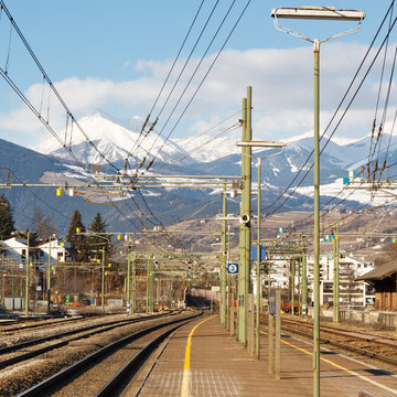 Train Tracks to the Mountains