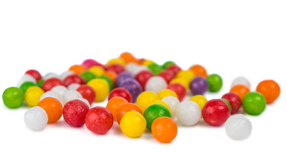 colorful candy peas