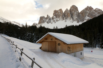 Geisslerspitzen in den Dolomiten