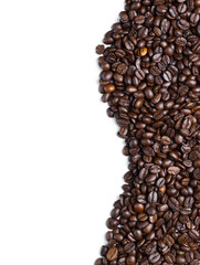 Geometry vertical form Coffee beans