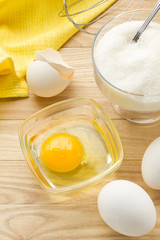 Eggs and sugar