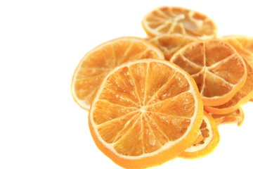 Fototapeta na wymiar dried orange slice