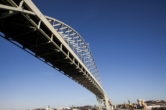 Fremont Bridge In Portland, Oregon