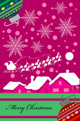 Colorful Christmas Card