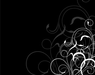 植物模様のパターン