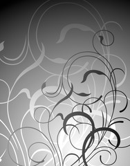 植物模様のパターン