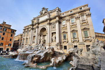Naklejka na ściany i meble Trevi Fountain, Rome