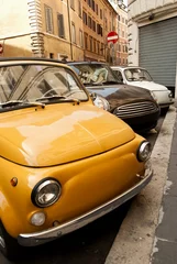 Keuken foto achterwand Oldtimers Auto& 39 s in Rome.