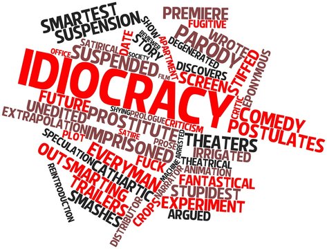 Word cloud for Idiocracy