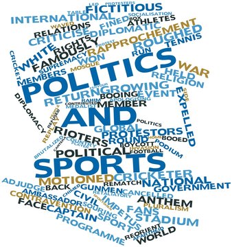 Word cloud for Politics and sports
