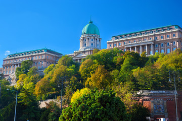 Buda Castle in Budapest, Hungary