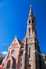 Fototapeta na wymiar Buddha Kościół Reformowany. Budapeszt, Węgry