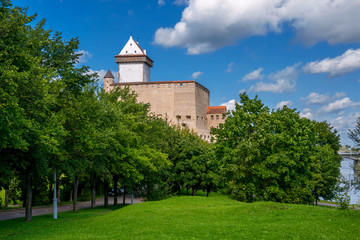 Naklejka premium Narva Castle. Estonia