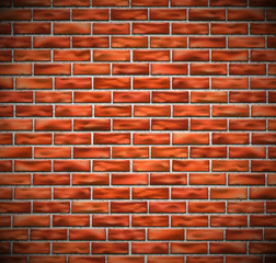 Red brick wall - 48272169
