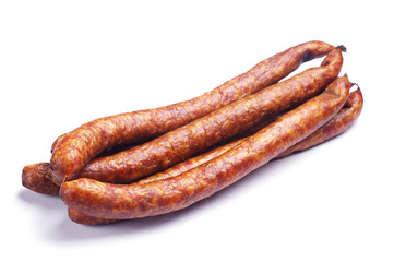 Homemade smoked sausage