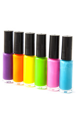 Colorful nailpolish