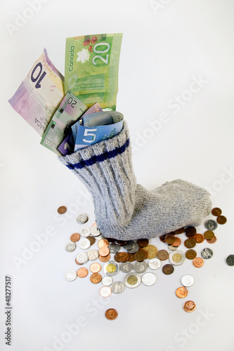 "Sock full of money" Stock photo and royalty-free images on Fotolia.com