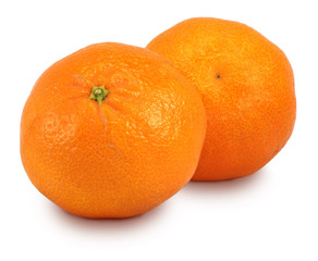 two tangerine