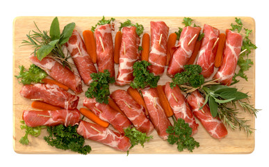 Fettine di coppa di suino - Cup slices